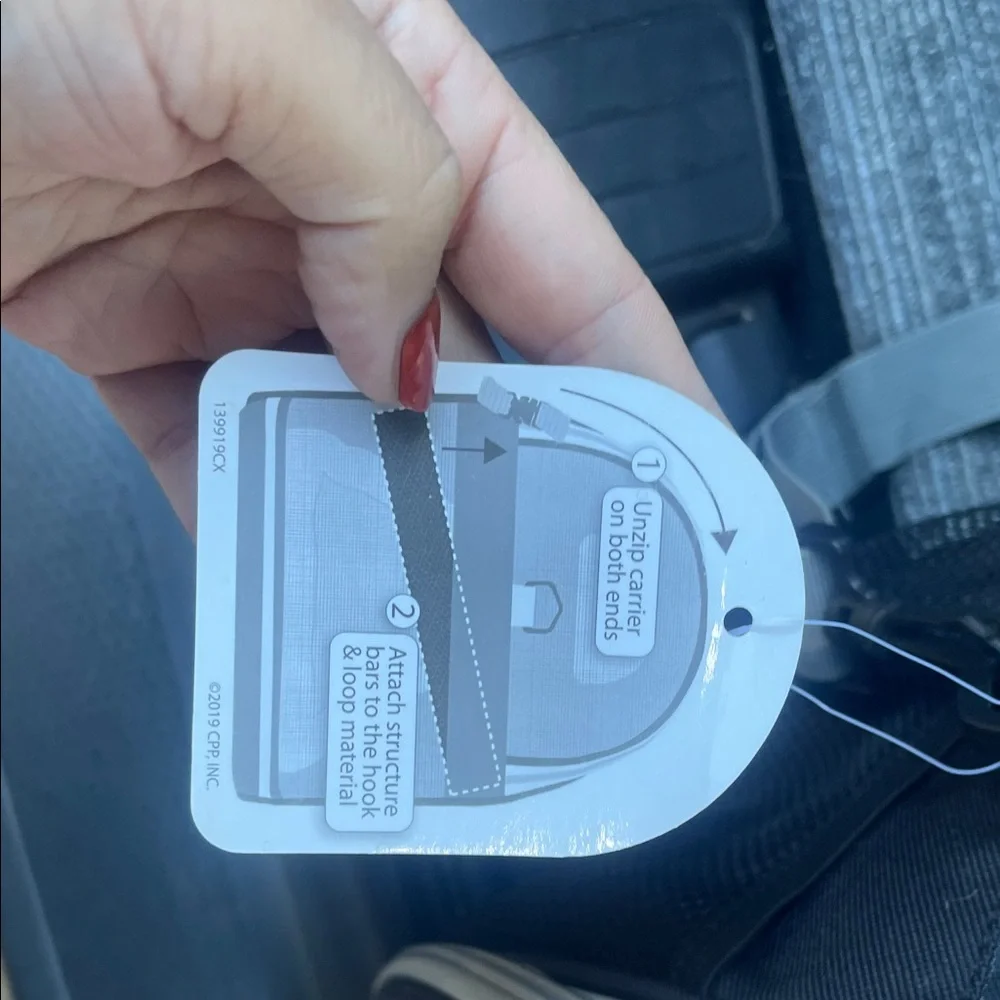 Black and Gray Pet Carrier